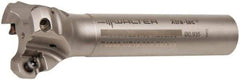 Walter - 3/4" Cut Diam, 8mm Max Depth of Cut, 3/4" Shank Diam, 8" OAL, Indexable Square Shoulder End Mill - AD.T 0803.. Inserts, Cylindrical Shank, 90° Lead Angle - All Tool & Supply