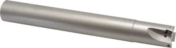 Walter - 1" Cut Diam, 8mm Max Depth of Cut, 1" Shank Diam, 8" OAL, Indexable Square Shoulder End Mill - AD.T 0803.. Inserts, Cylindrical Shank, 90° Lead Angle - All Tool & Supply