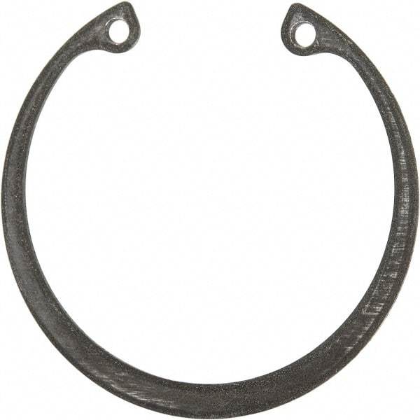 Rotor Clip - 0.05" Thick, Phosphate Finish, Steel Snap Internal Retaining Ring - 0.056" Groove Width, 0.047" Groove Depth, 1.594" Groove Diam, Grade 1060-1090 - All Tool & Supply