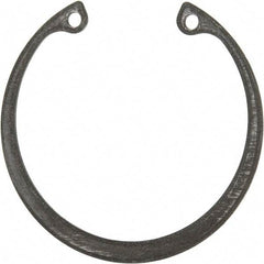 Rotor Clip - 0.05" Thick, Phosphate Finish, Steel Snap Internal Retaining Ring - 0.056" Groove Width, 0.047" Groove Depth, 1.594" Groove Diam, Grade 1060-1090 - All Tool & Supply