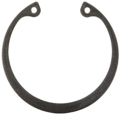 Rotor Clip - 0.062" Thick, Phosphate Finish, Steel Snap Internal Retaining Ring - 0.068" Groove Width, 0.054" Groove Depth, 1.858" Groove Diam, Grade 1060-1090 - All Tool & Supply