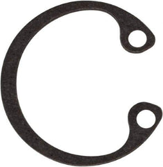 Rotor Clip - 0.015" Thick, Phosphate Finish, Steel Snap Internal Retaining Ring - 0.02" Groove Width, 0.009" Groove Depth, 0.33" Groove Diam, Grade 1060-1090 - All Tool & Supply