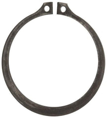 Rotor Clip - 2.239" Groove Diam, 2-3/8" Shaft Diam, Phosphate Steel, Snap External Retaining Rings - 0.086" Groove Width, 0.068" Groove Depth, 0.078" Ring Thickness, Grade 1060-1090 - All Tool & Supply