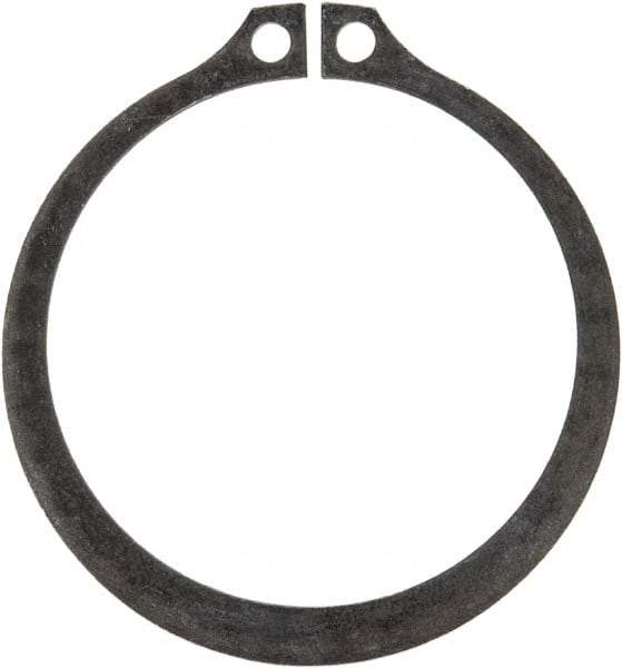 Rotor Clip - 1.886" Groove Diam, 2" Shaft Diam, Phosphate Steel, Snap External Retaining Rings - 0.068" Groove Width, 0.057" Groove Depth, 0.062" Ring Thickness, Grade 1060-1090 - All Tool & Supply