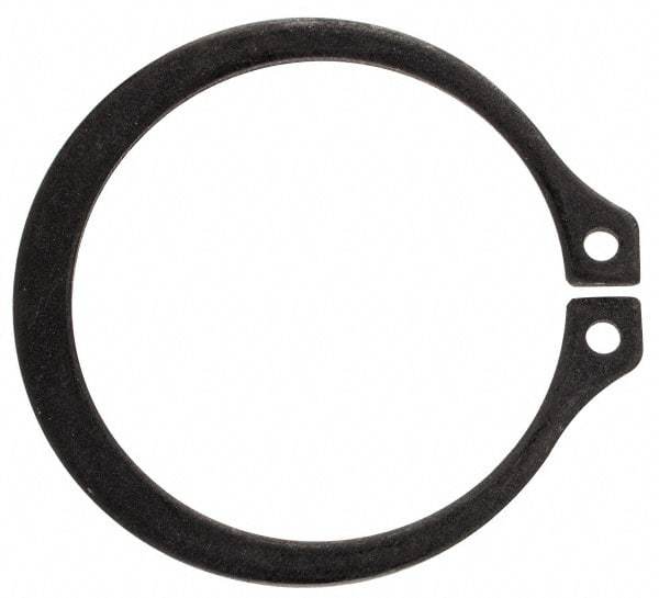 Rotor Clip - 1.232" Groove Diam, 1-5/16" Shaft Diam, Phosphate Steel, Snap External Retaining Rings - 0.056" Groove Width, 0.04" Groove Depth, 0.05" Ring Thickness, Grade 1060-1090 - All Tool & Supply