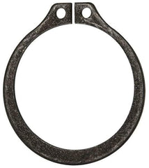 Rotor Clip - 1.118" Groove Diam, 1-3/16" Shaft Diam, Phosphate Steel, Snap External Retaining Rings - 0.056" Groove Width, 0.035" Groove Depth, 0.05" Ring Thickness, Grade 1060-1090 - All Tool & Supply