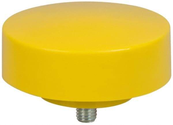 NUPLA - 4" Face Diam, Grade Extra Hard, Yellow Hammer Replacement Tip - 18 oz Head, Plastic - All Tool & Supply