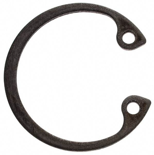 Rotor Clip - 0.035" Thick, Phosphate Finish, Steel Snap Internal Retaining Ring - 0.039" Groove Width, 0.023" Groove Depth, 0.796" Groove Diam, Grade 1060-1090 - All Tool & Supply