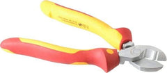 Wiha - 8" OAL, 20mm Capacity, Cable Cutter - Cushion Handle - All Tool & Supply