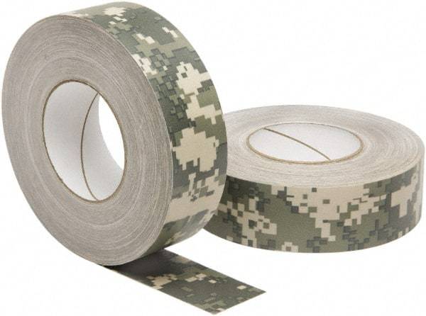 Ability One - 3" x 60 Yds Camouflage Duct Tape - 12 mil, Rubber Adhesive - All Tool & Supply