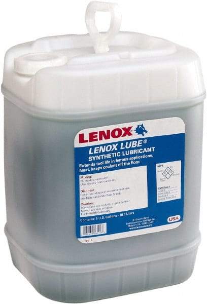 Lenox - Lenox Lube, 5 Gal Pail Sawing Fluid - Synthetic - All Tool & Supply