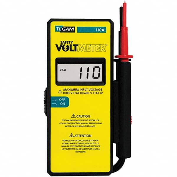 Made in USA - Circuit Continuity & Voltage Testers Tester Type: Voltage Tester Maximum Voltage: 1000 VAC/VDC - All Tool & Supply