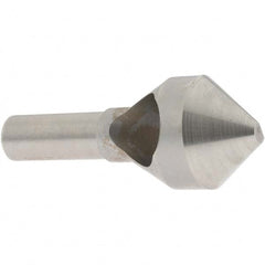 Value Collection - 1-1/8" Head Diam, 1/2" Shank Diam, 0 Flute 82° High Speed Steel Countersink - All Tool & Supply