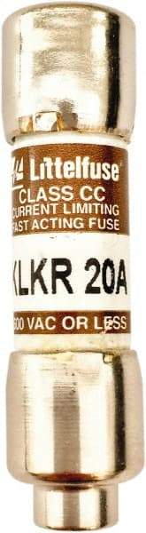 Value Collection - 600 VAC, 20 Amp, Fast-Acting Semiconductor/High Speed Fuse - 1-1/2" OAL, 200 (RMS Symmetrical) kA Rating, 13/32" Diam - All Tool & Supply