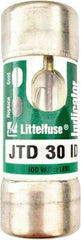 Value Collection - 250 VDC, 600 VAC, 30 Amp, Time Delay General Purpose Fuse - 2-1/4" OAL, 300 at AC kA Rating, 13/16" Diam - All Tool & Supply