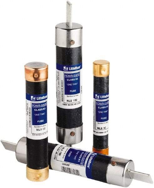 Value Collection - 250 VAC/VDC, 6 Amp, General Purpose Fuse - 2" OAL, 50 at AC (RMS) kA Rating, 9/16" Diam - All Tool & Supply