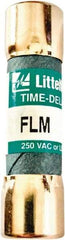 Value Collection - 250 VAC, 3.5 Amp, Time Delay Plug Fuse - 1-1/2" OAL, 10 at AC kA Rating, 13/32" Diam - All Tool & Supply