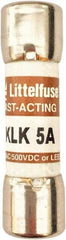 Value Collection - 600 VAC, 5 Amp, Fast-Acting Semiconductor/High Speed Fuse - 1-1/2" OAL, 100 at AC kA Rating, 13/32" Diam - All Tool & Supply