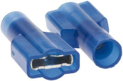 Value Collection - 16 to 14 AWG, Nylon, Fully Insulated, Female Wire Disconnect - 1/4" Wide Tab, CSA Certified, UL Listed - All Tool & Supply