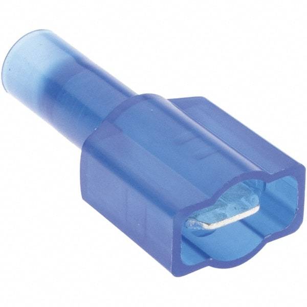 Value Collection - 12 to 10 AWG Compatible, Nylon Fully Insulated, Crimp-On Butt Splice Terminal - Blue - All Tool & Supply