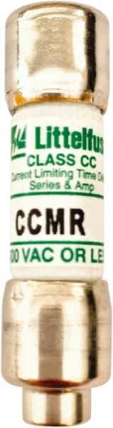 Value Collection - 300 VDC, 600 VAC, 3.5 Amp, Time Delay General Purpose Fuse - 1-1/2" OAL, 300 at AC kA Rating, 0.41" Diam - All Tool & Supply