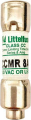 Value Collection - 250 VDC, 600 VAC, 8 Amp, Time Delay General Purpose Fuse - 300 at AC kA Rating - All Tool & Supply