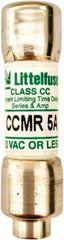 Value Collection - 250 VDC, 600 VAC, 5 Amp, Time Delay General Purpose Fuse - 300 at AC kA Rating - All Tool & Supply