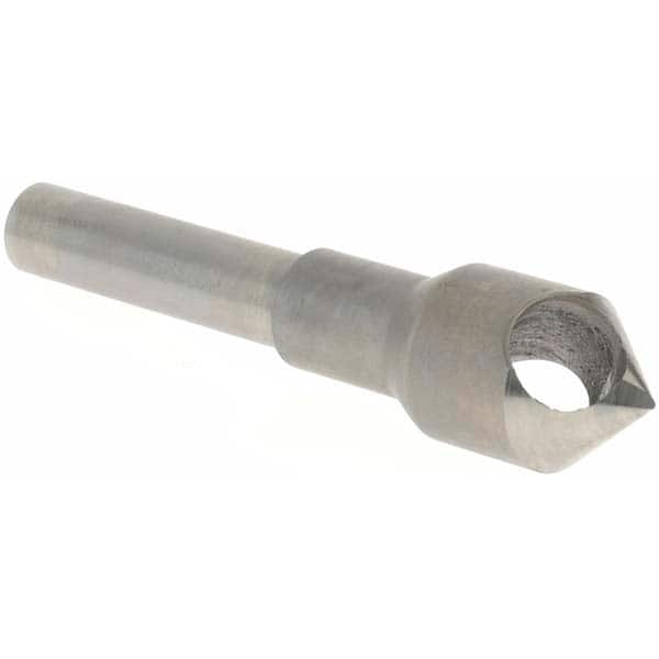 Value Collection - 7/16" Head Diam, 1/4" Shank Diam, 0 Flute 82° High Speed Steel Countersink - All Tool & Supply