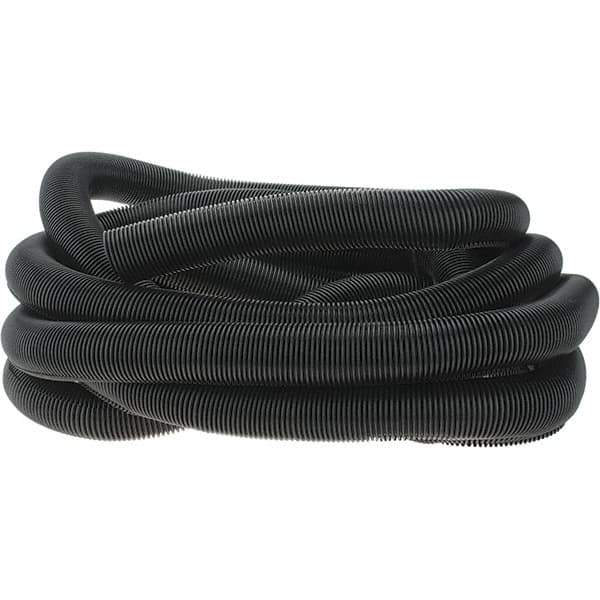 Value Collection - 1-7/8" ID, Black Polypropylene Wrap Cable Sleeve - 25' Coil Length, -40 to 176°F - All Tool & Supply