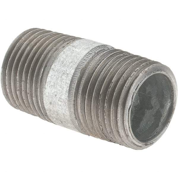 Value Collection - 1/2" Trade, Threaded Conduit Nipple - All Tool & Supply