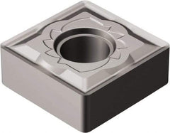 Sandvik Coromant - SNMG431 SM Grade H13A Carbide Turning Insert - Uncoated, 90° Square, 1/2" Inscr Circle, 3/16" Thick, 1/64" Corner Radius - All Tool & Supply