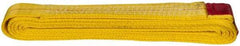 Value Collection - 8' Long x 2" Wide, 6,400 Lb Vertical Capacity, 1 Ply, Polyester Web Sling - 5,000 Lb Choker Capacity, with Endless Sling - All Tool & Supply