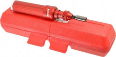 Proto - 1 Piece, 1-1/4 to 6-1/4 In/Lb, Adjustable Torque Limiting Screwdriver - 7-3/16" OAL, 1/4" Drive, 2 In/oz Graduation - All Tool & Supply