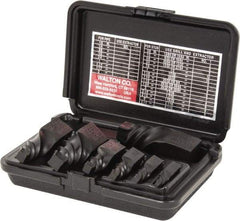 Walton - 7 Piece Spiral Flute Screw Extractor Set - #1 to #10 Size Range - All Tool & Supply