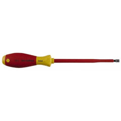 Wiha - 3/8" Blade Width x 12-1/2" OAL Standard Slotted Screwdriver - All Tool & Supply