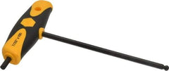 Wiha - 7/32" Hex, T-Handle Cushion Grip, Ball End Hex Key - 150mm OAL, Inch System of Measurement - All Tool & Supply