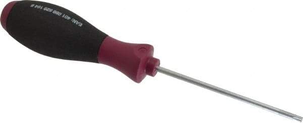 Wiha - T20 Torx Driver - 100mm Blade Length, 7-29/32" OAL - All Tool & Supply