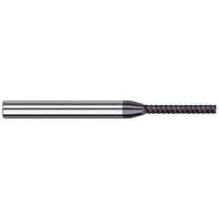 Harvey Tool - Square End Mills; Mill Diameter (mm): 1.00 ; Mill Diameter (Decimal Inch): 0.0394 ; Length of Cut (mm): 8.0000 ; Length of Cut (Decimal Inch): 0.3150 ; Material: Solid Carbide ; Finish/Coating: AlTiN Nano