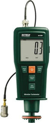 Extech - Accurate up to 0.05%, Contact and Noncontact Tachometer - 7.4 Inch Long x 3 Inch Wide x 1.8 Inch Meter Thick, 0.5 to 99,999 RPM Measurement - All Tool & Supply