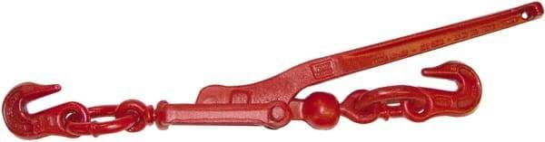 CM - 7,100 Lbs. Load Limit Lever Loadbinder - 3/8 Inch Max Chain Size, 4-1/2 Inch Take Up, Chain Grade 80 - All Tool & Supply