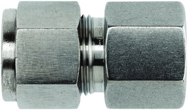 Brennan - 3/8" Tube OD x 1/8 NPT Stainless Steel Compression Tube Female Connector - All Tool & Supply