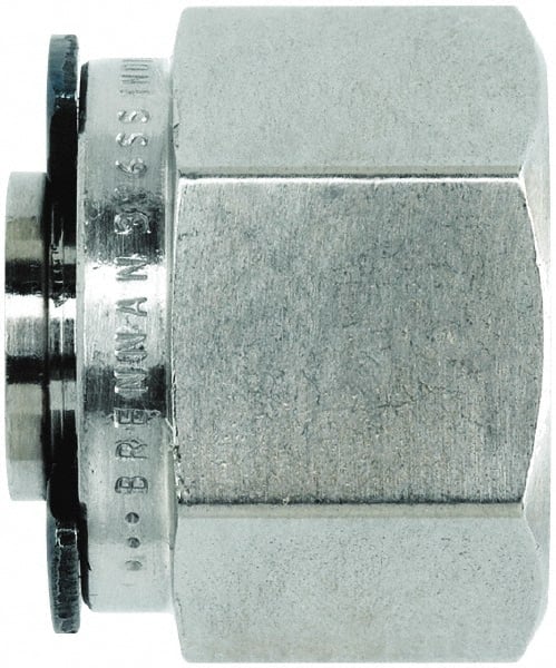 Brennan - 5/8" Tube OD x 5/8 Thread Stainless Steel Compression Tube Plug - All Tool & Supply