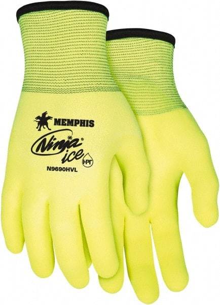 MCR Safety - Size XL Work Gloves - Yellow, Paired - All Tool & Supply