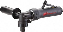 Ingersoll-Rand - 1/4" Collet, Angle Handle, Air Angle Die Grinder - 18,000 RPM, Rear Exhaust, 25 CFM, 1 hp, 90 psi - All Tool & Supply