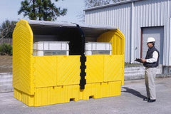 UltraTech - IBC Storage Lockers Type: IBC Pallet Number of Totes: 2 - All Tool & Supply