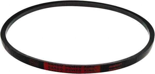 Bando - Section C, 7/8" Wide, 42" Outside Length, V-Belt - Rubber Compound, Black, Classic, No. C38 - All Tool & Supply