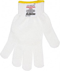 MCR Safety - Size XS (6), ANSI Cut Lvl 5, Kevlar Cut Resistant Gloves - 10.63" Long, White, Ambidextrous - All Tool & Supply