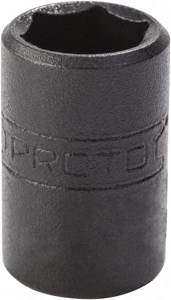 Proto - 5/32", 1/4" Drive, Standard Hand Socket - 6 Points, 7/8" OAL, Alloy Steel, Black Finish - All Tool & Supply