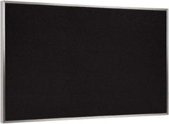 Ghent - 36" Wide x 24" High Open Cork Bulletin Board - Rubber, Black - All Tool & Supply