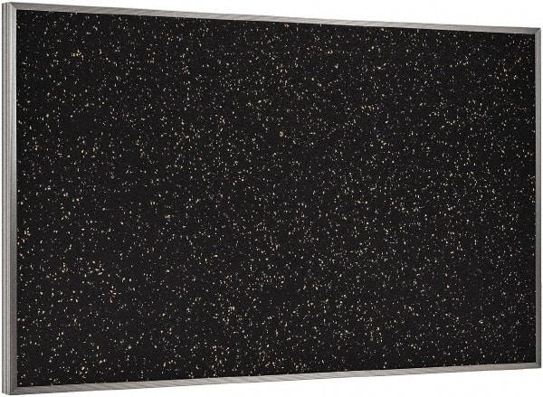 Ghent - 46-1/2" Wide x 36" High Open Cork Bulletin Board - Rubber, Tan Speckled - All Tool & Supply